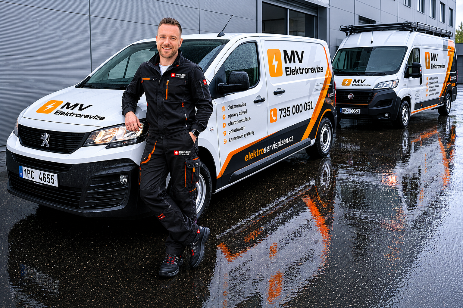 Michal Válek — elektrikář a revizní technik Plzeň